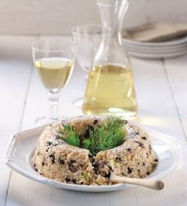 Lamb liver and pine nuts pilaf