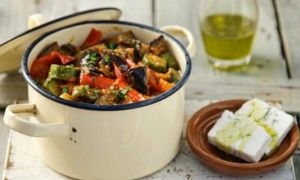 Summer vegetable casserole