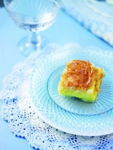 Traditional galaktoboureko