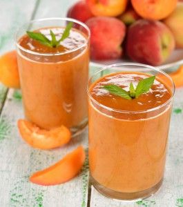Smoothie ροδάκινο – βερίκοκο με γιαούρτι
