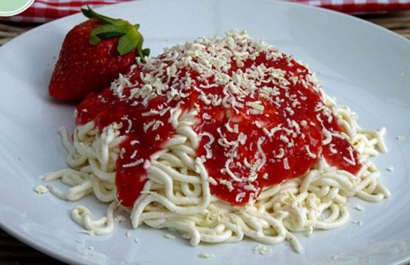 Spaghetti-Ice