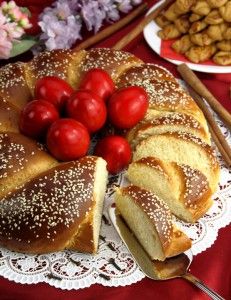 Tsoureki: Greek Easter sweet bread