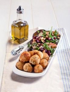 Fish and potato croquettes