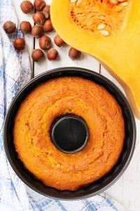Fluffy pumpkin cake