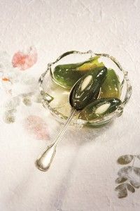 Baby eggplant spoon sweet