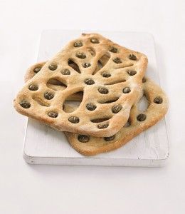 Fougasse, το γαλλικό ελιόψωμο