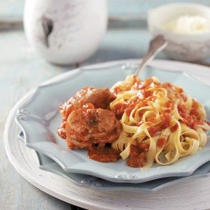 Rabbit ragu with matsata pasta