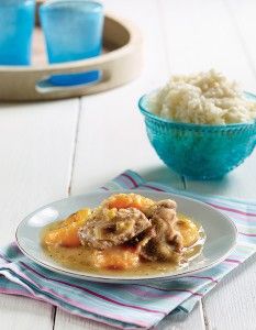 Beef stew with dried apricots