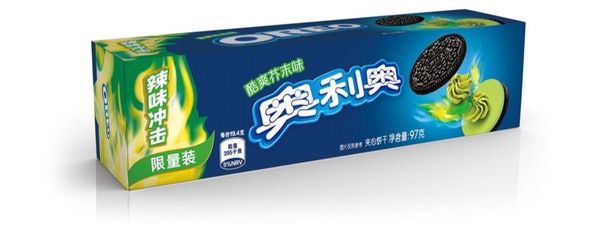 Στην Κίνα υπάρχουν Oreo με γεύση wasabi και καυτερές φτερούγες ...