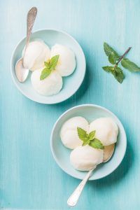 Lemon sorbet