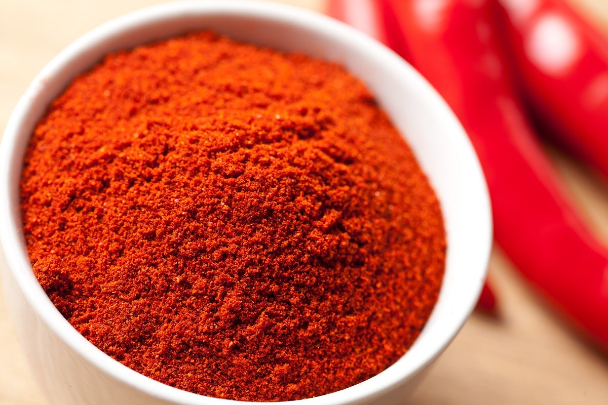 7418412 – shot of spicy chili