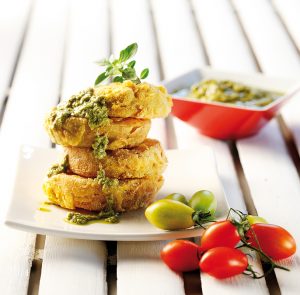 Fried green tomatoes