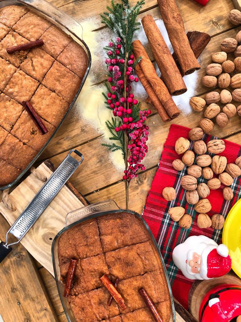 Χριστουγεννιάτικη καρυδόπιτα