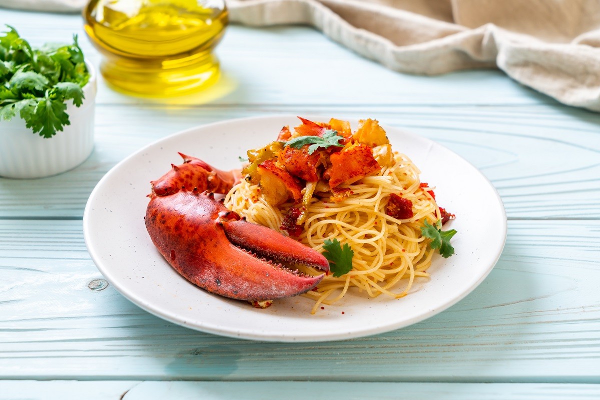 Pasta all’astice or Lobster spaghetti