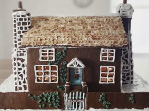 Το σπίτι της χριστουγεννιάτικης ταινίας «The Holiday» φτιαγμένο από gingerbread