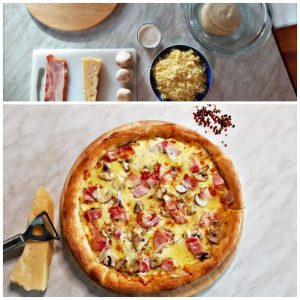 Pizza Carbonara: Φτιάχνουμε την πιο λαχταριστή πίτσα με τη μέθοδο poolish