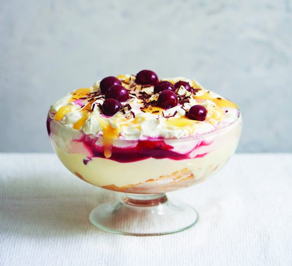 lemon curd trifle