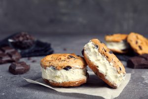 Bake cookies με παγωτό