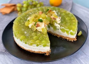 Εύκολο cheesecake σταφύλι