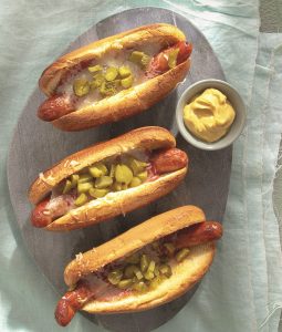 Hot dog με κασέρι