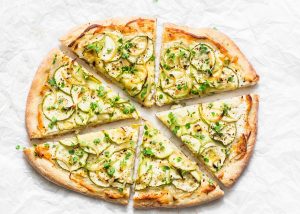 Πίτσα με αλεύρι αμυγδάλου χωρίς γλουτένη (keto – friendly)