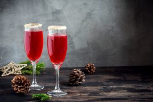Cocktail Mimosa με χυμό κράνμπερι: Ένα κοκτέιλ για brunch!