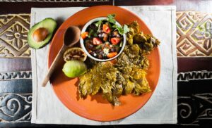 Vegan tacos με τορτίγιας απο αμπελόφυλλα