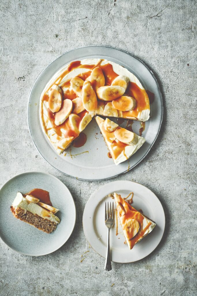 Cheesecake μπανάνα