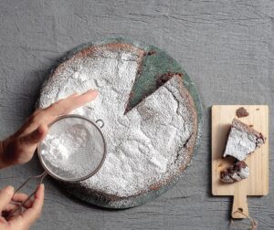 Caprese al cioccolato ή αλλιώς σοκολατόπιτα