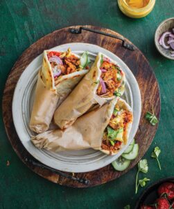 Κουνουπίδι γύρος σε πίτα: Το vegan νηστίσιμο σουβλάκι