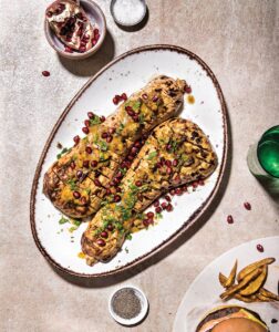 Hasselback κολοκύθας