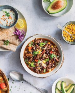 Κοκκινιστό μοσχαράκι chili style