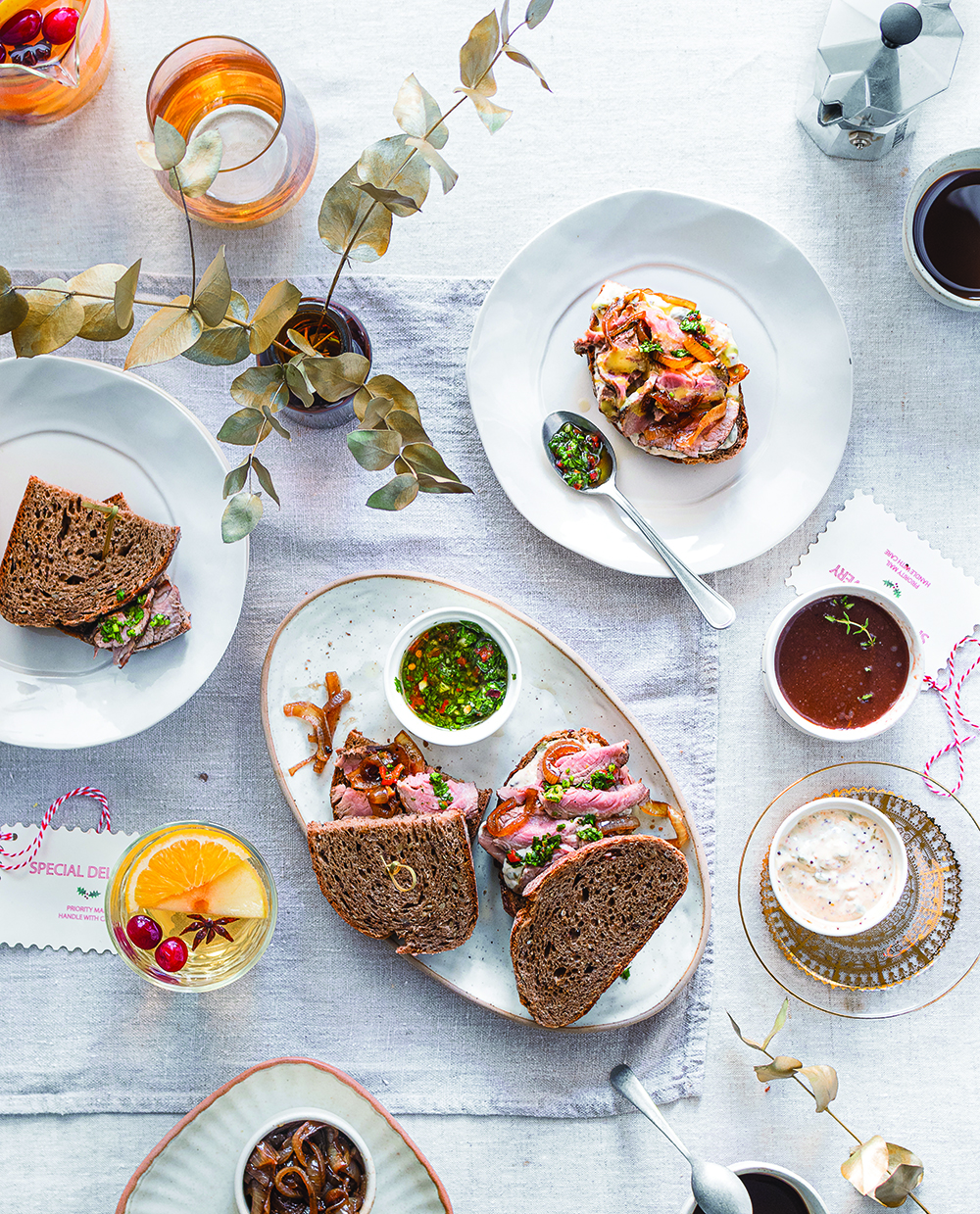 Brunch protoxronia-Filet Open Sandwich