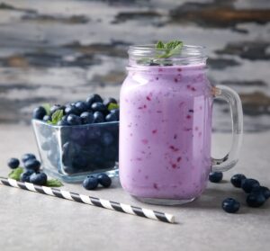 Smoothie με μύρτιλλα