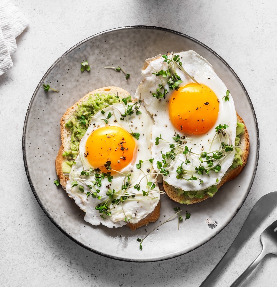 Avocado,Egg,Sandwiches,And,Coffee,For,Healthy,Breakfast.,Whole,Grain