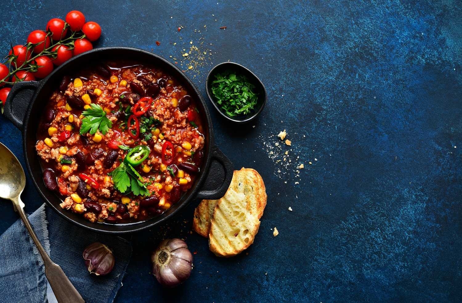 Chili,Con,Carne,-,Traditional,Mexican,Minced,Meat,And,Vegetables