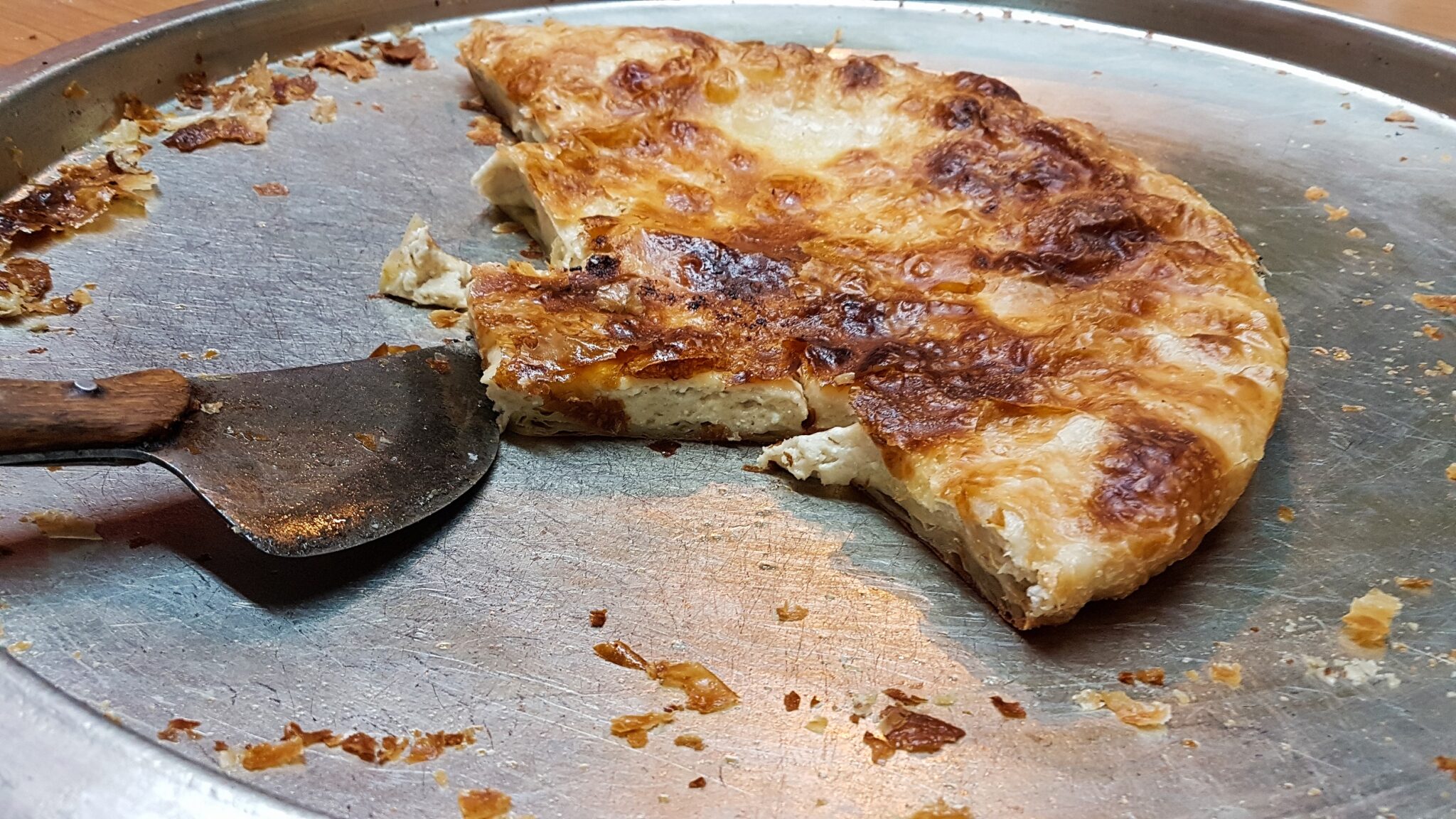 Cheese,Pie,Traditional,Greek,From,Ioannina,Epirus,Greece