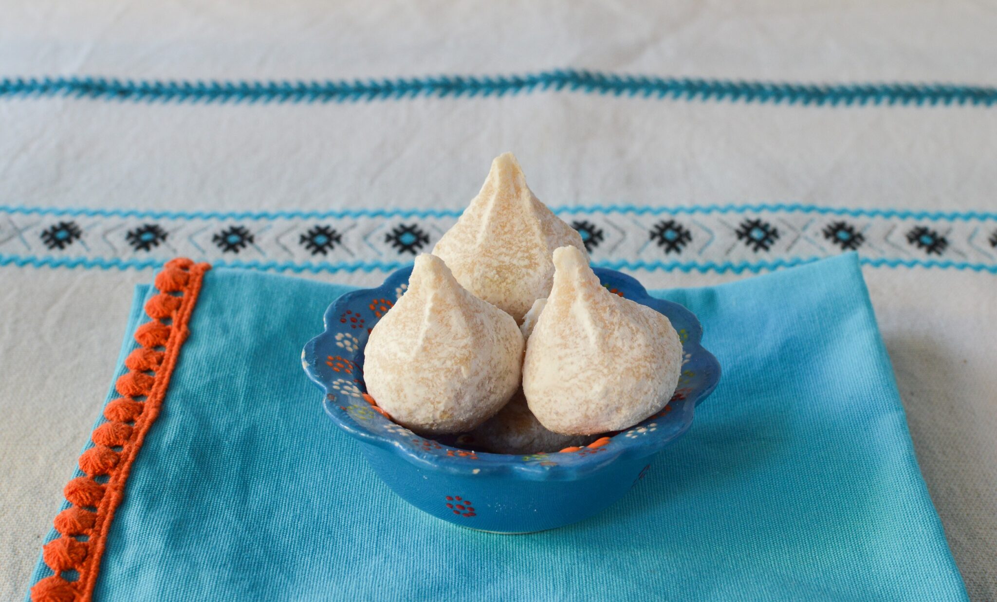 Greek,Traditional,Almond,Cookies,,Amygdalota,From,Serifs,,Cyclades,,On,The
