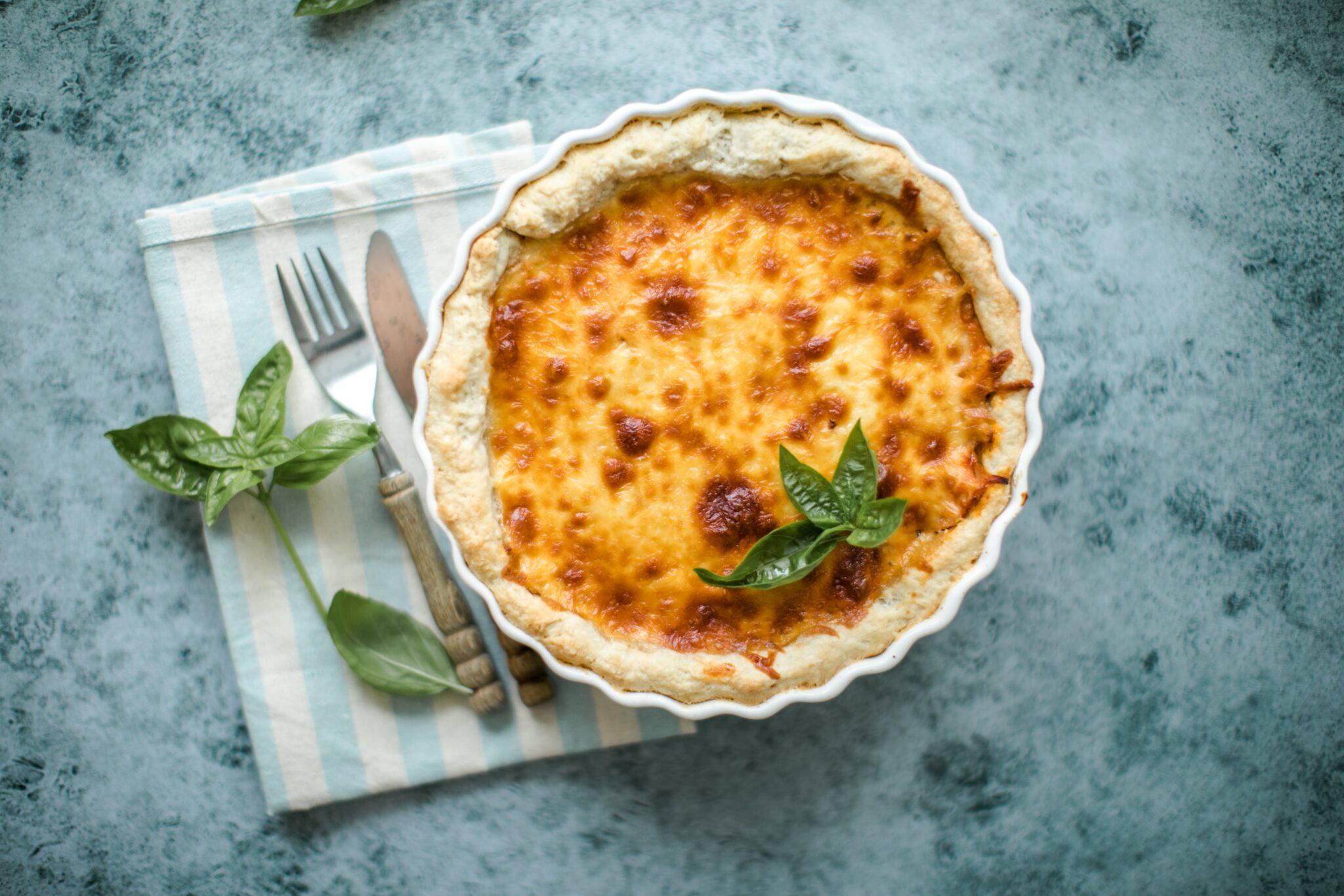 Quiche.,Homemade,Cheese,Tart,Or,Quiche,With,Cheese,,Pecorino,,Bacon