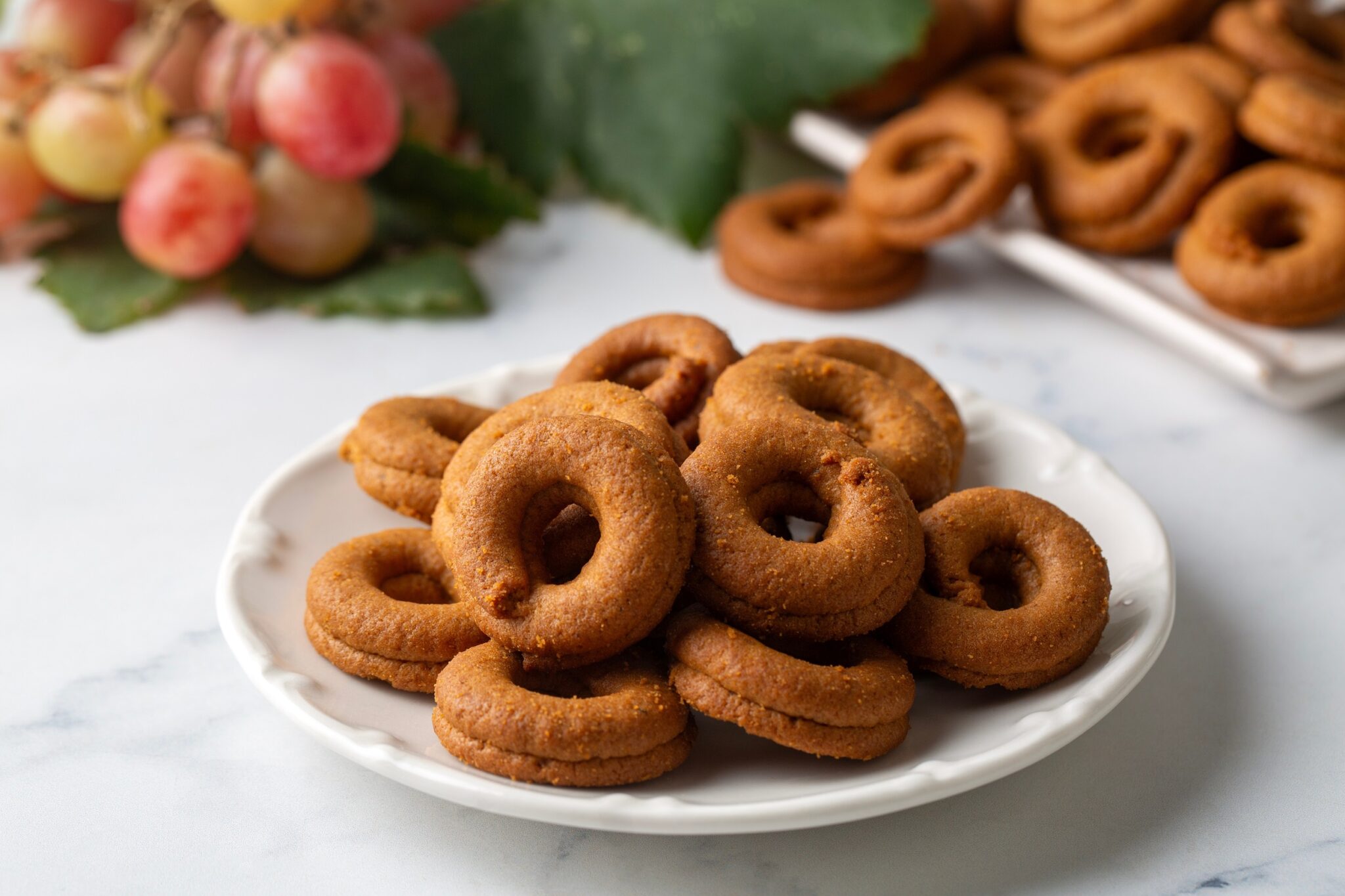 Traditional,Greek,Cookies,Called,”moustokouloura”,Are,Suitable,For,Fasting,Periods.