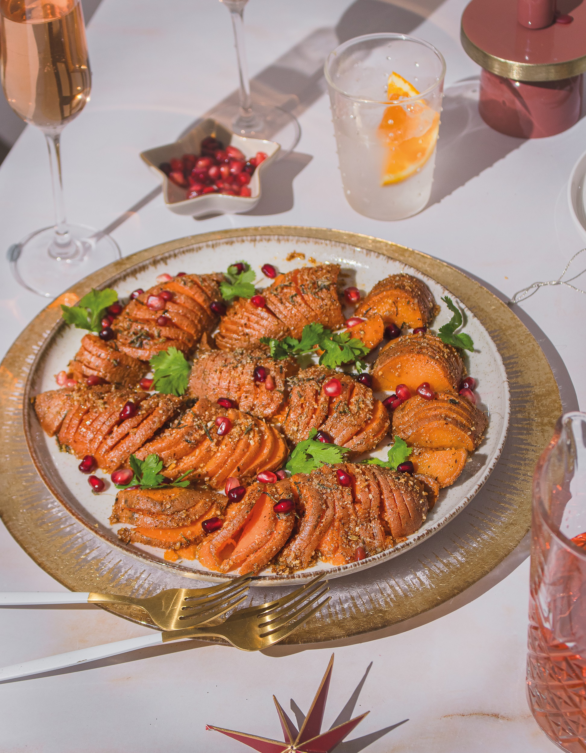 Glikopatates me parmezana