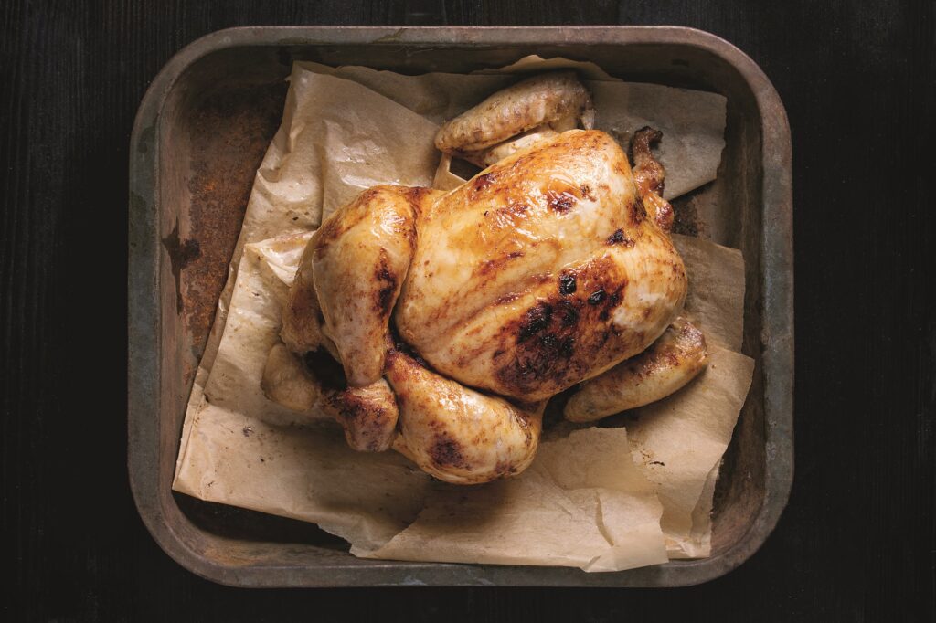 γεμιστή φραγκόκοτα