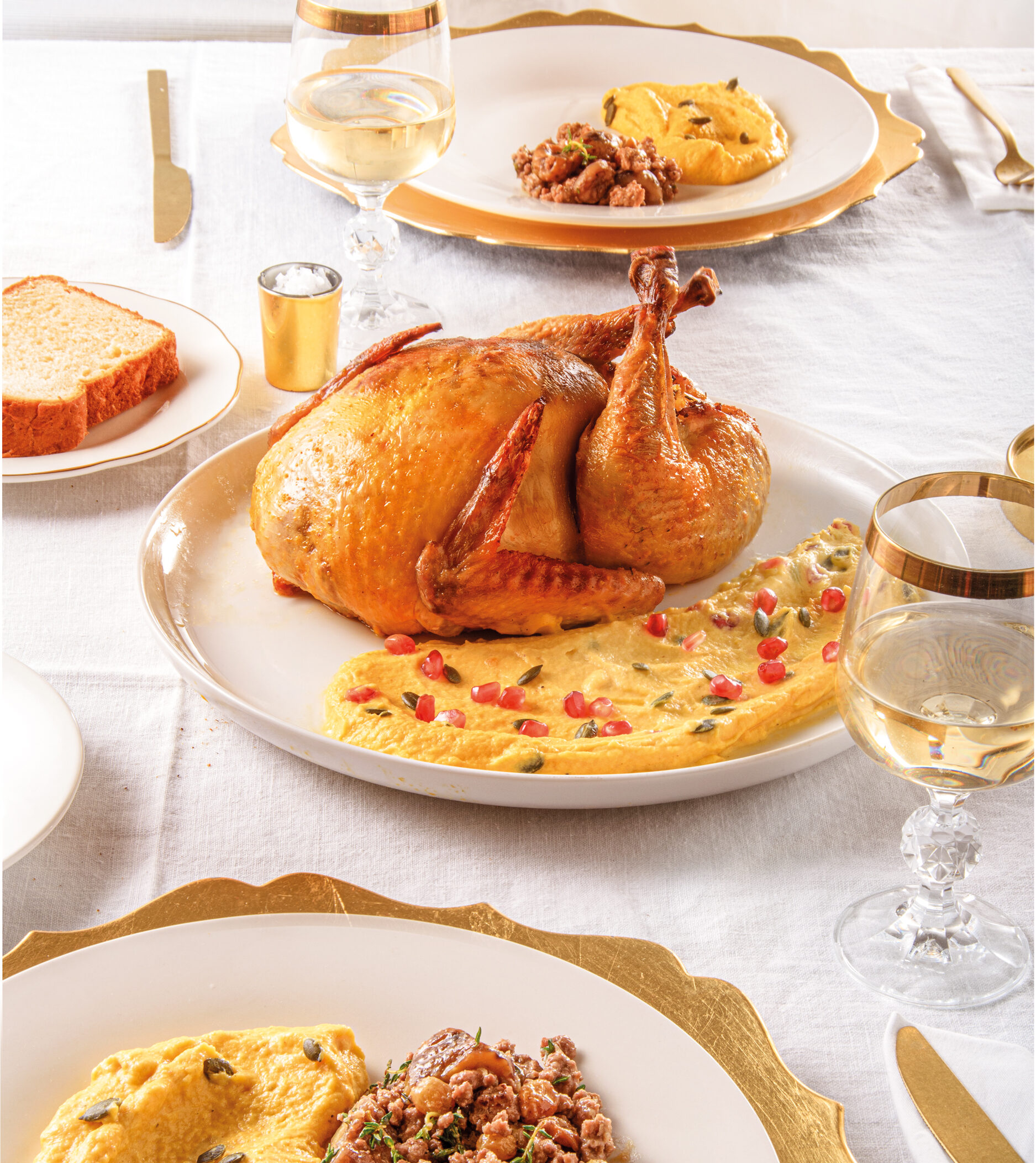 γεμιστή φραγκόκοτα