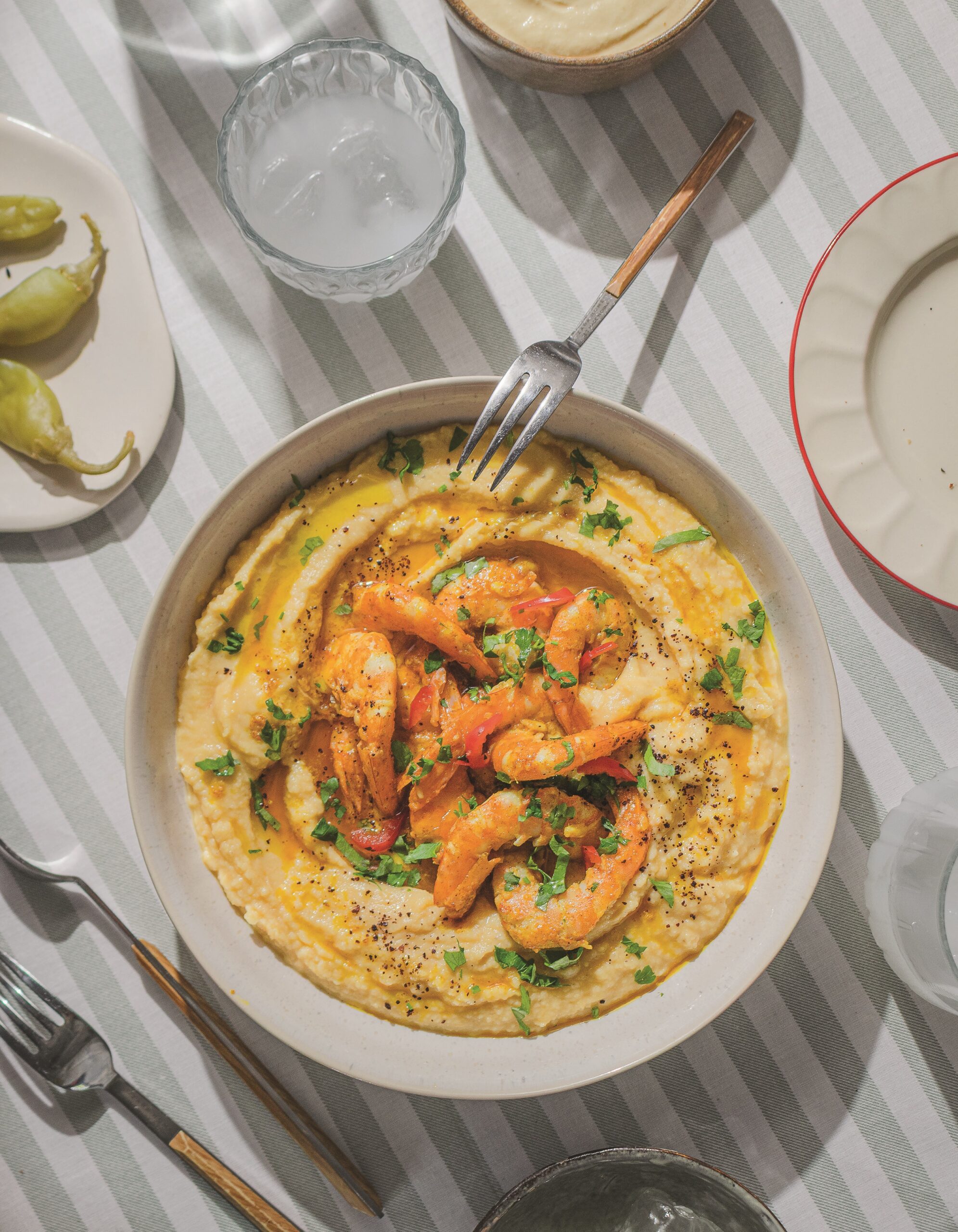 Fava me garides_anoigma