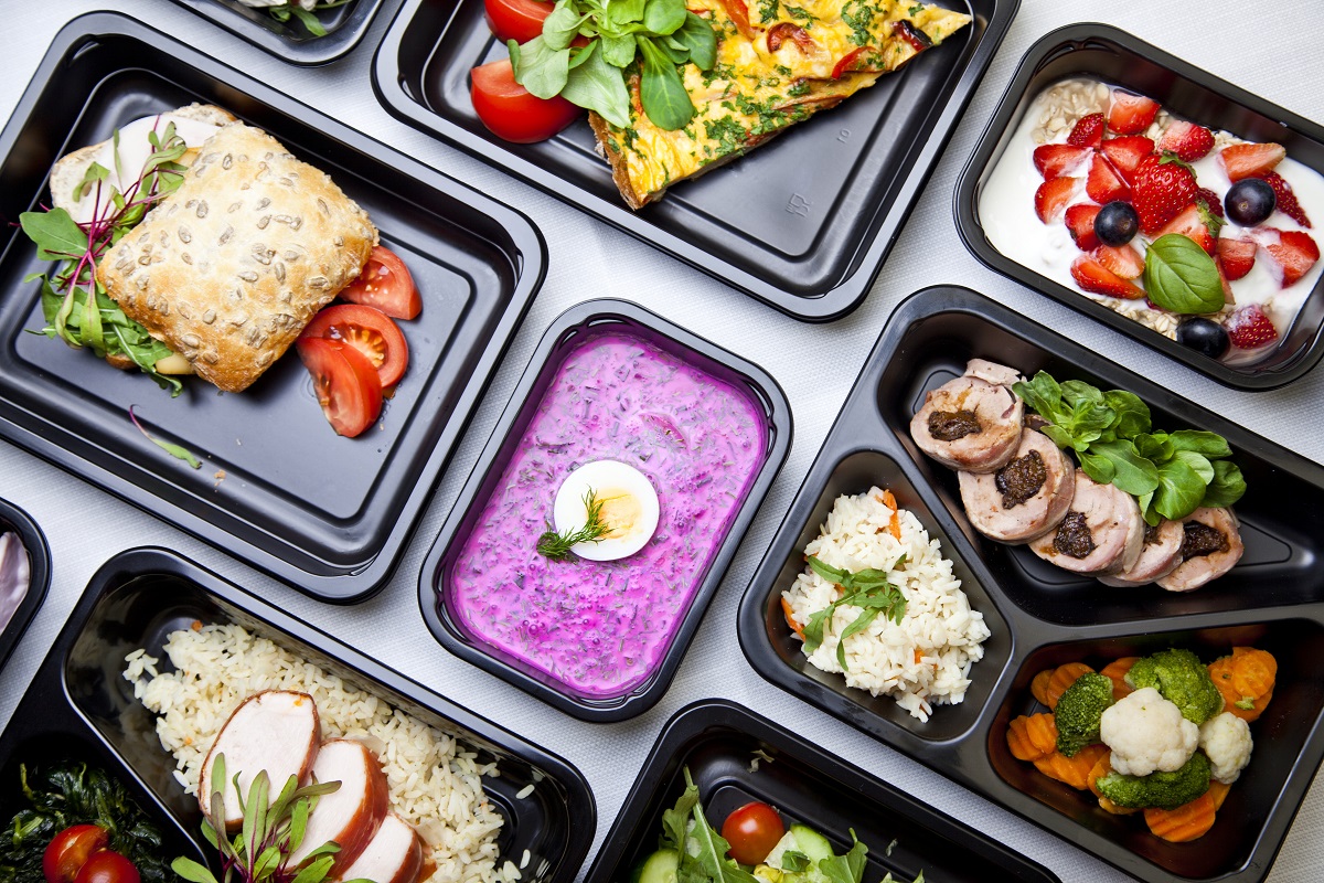 Catering,Food,With,Healthy,Balanced,Diet,Delicious,Lunch,Box,Boxed