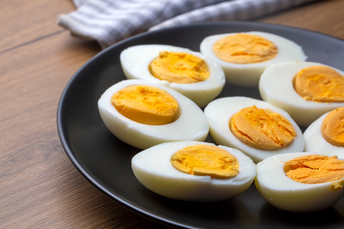 Boiled,Sliced,Egg,,Food,Photo