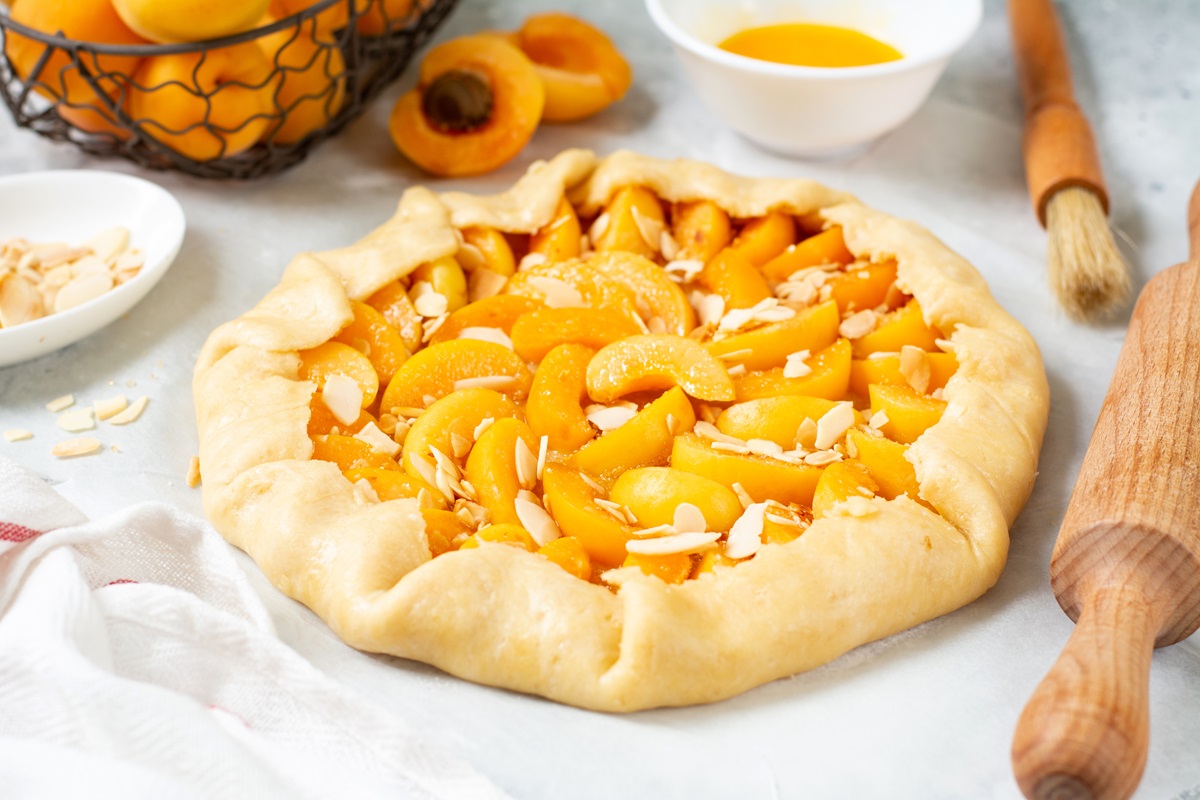 The,Process,Of,Making,A,French,Galette,Or,Pie,With