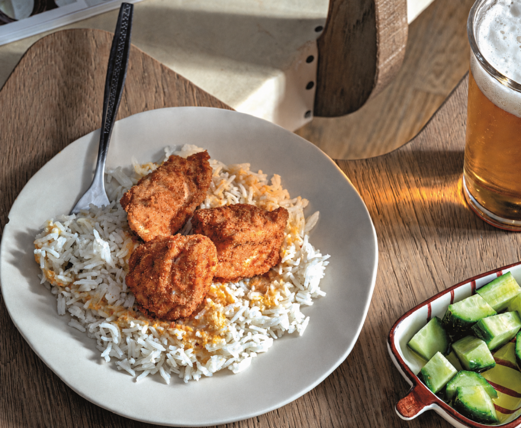 Κοτόπουλο katsu curry της Ξανθής Μπαξεβάνη