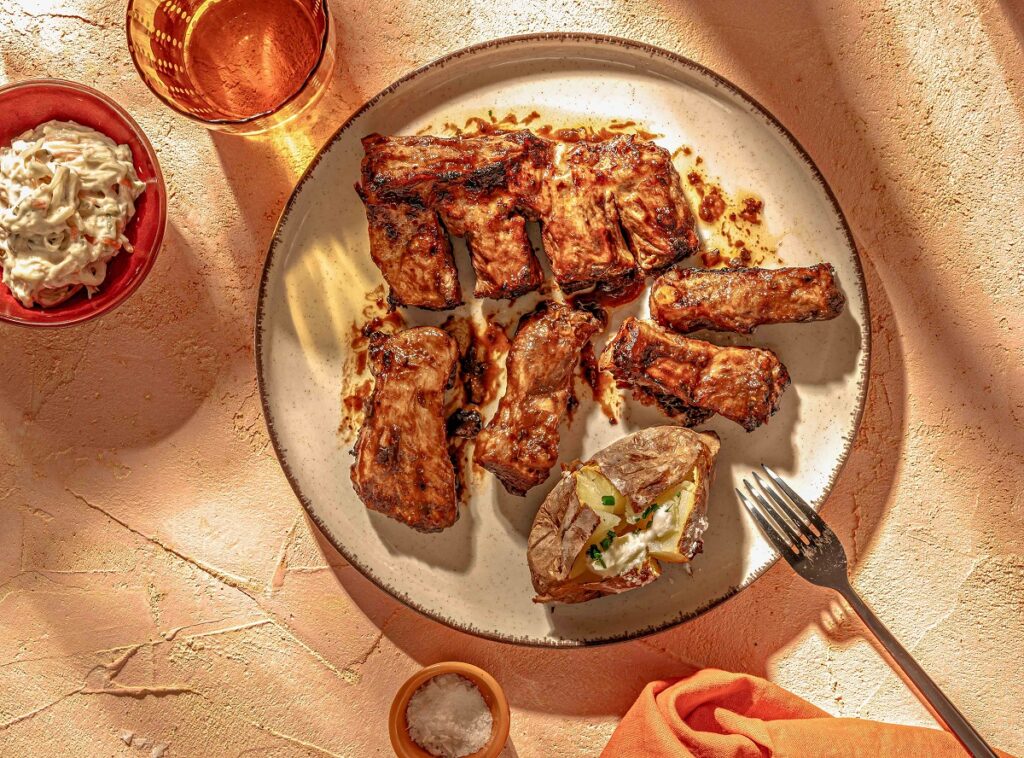 παϊδάκια_χορινά_bbq