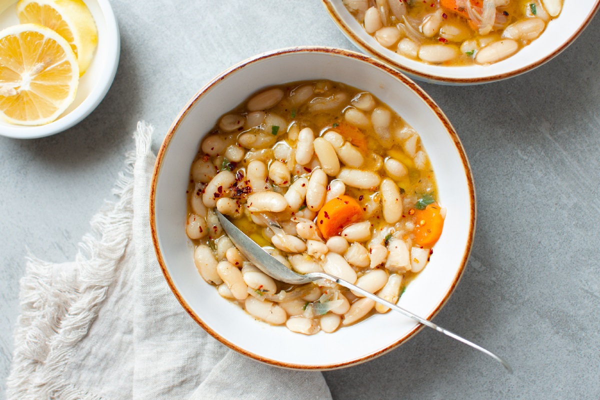 Delicious,White,Beans,Soup,Or,Clear,Soup,-,Healthy,Vegan